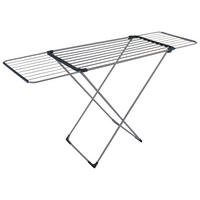 MICHELINO Wäschetrockner silber Teleskop-Wäschetrockner - schwarz/silber (108,00/55,00/94,00cm) - MICHELINO