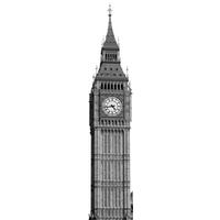 Komar Fototapete Big Ben B/L: ca. 50x250 cm Big Ben - (50,00/250,00cm) - Komar
