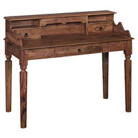 Schreibtisch natur B/H/T: ca. 115x100x60 cm Schreibtisch - natur (115,00/100,00/60,00cm) - Wohnling