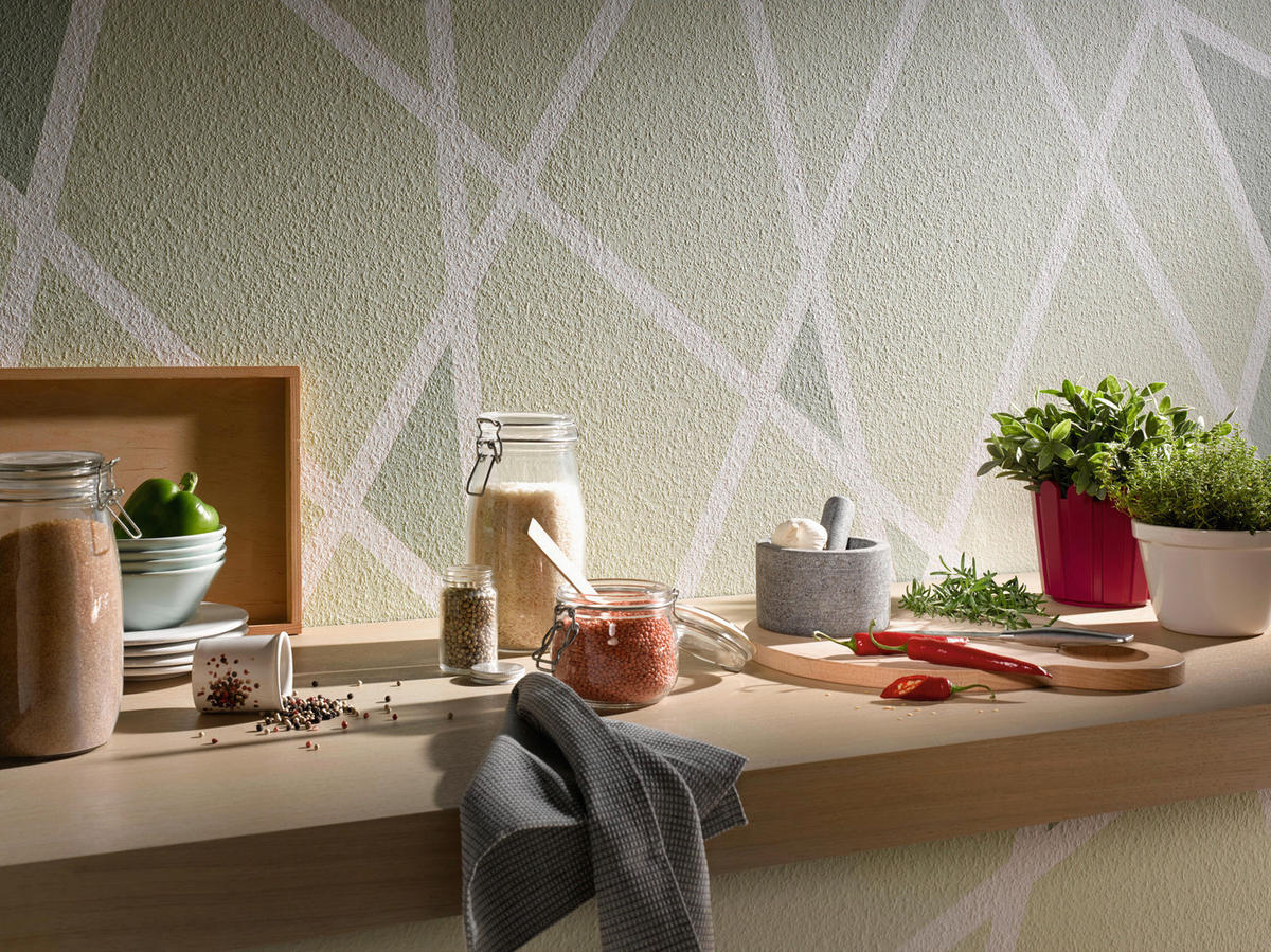 Erfurt Rauhfaser Romantic weiß B/L: ca. 53x1500 cm strukturiert Romantic - weiß (53,00/1500,00cm) - Erfurt