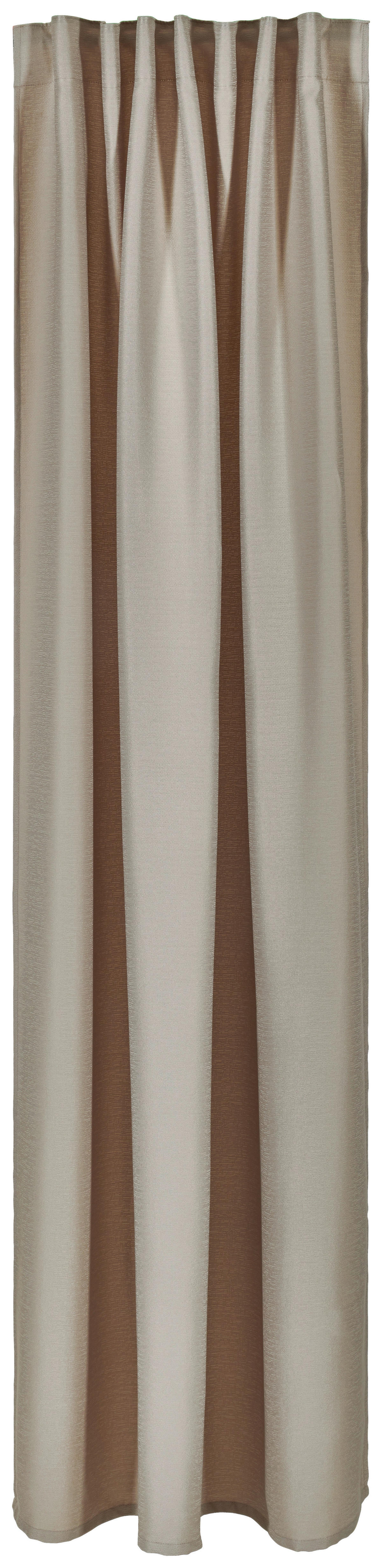 Kombivorhang Elena taupe B/L: ca. 140x245 cm Elena - taupe (140,00/245,00cm) - POCOline