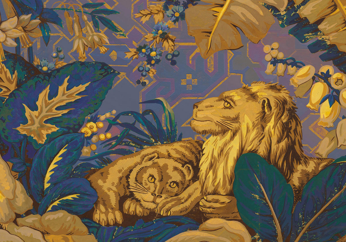 Komar Fototapete Orient d'Or B/L: ca. 200x270 cm Orient d'Or - (200,00/270,00cm) - Komar