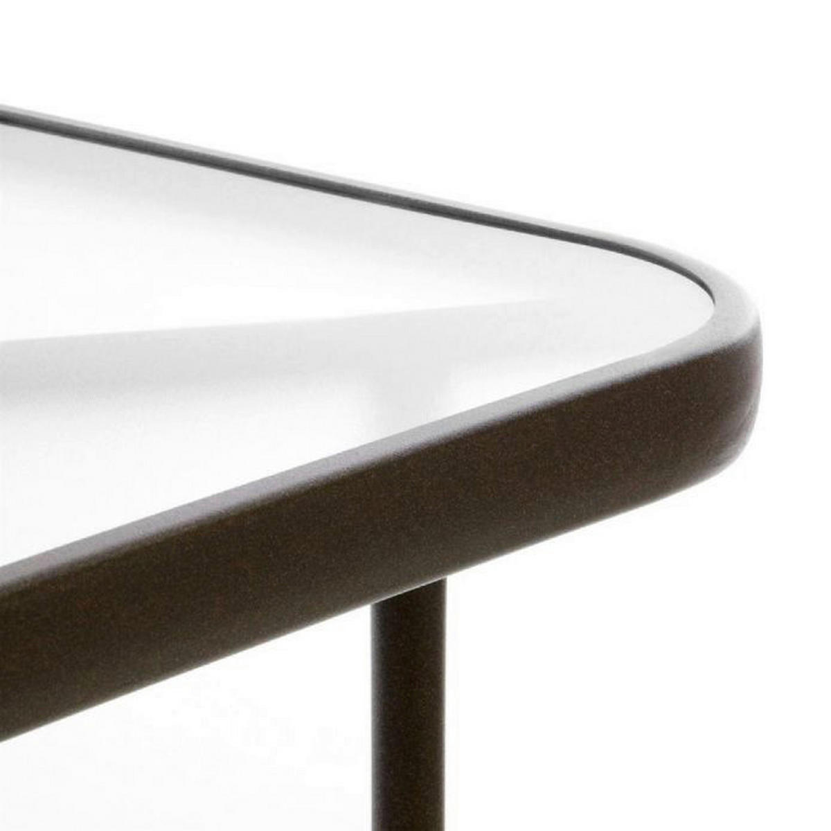 VCM Gartensitzgruppe braun Stahl B/H/T: ca. 53x73x60 cm Gartensitzgruppe_5tlg. - braun (53,00/73,00/60,00cm) - VCM