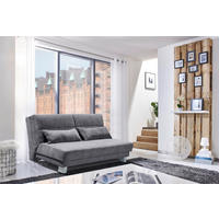 Schlafsofa Gina grau B/H/T: ca. 160x86x95 cm Gina - grau (160,00/86,00/95,00cm)