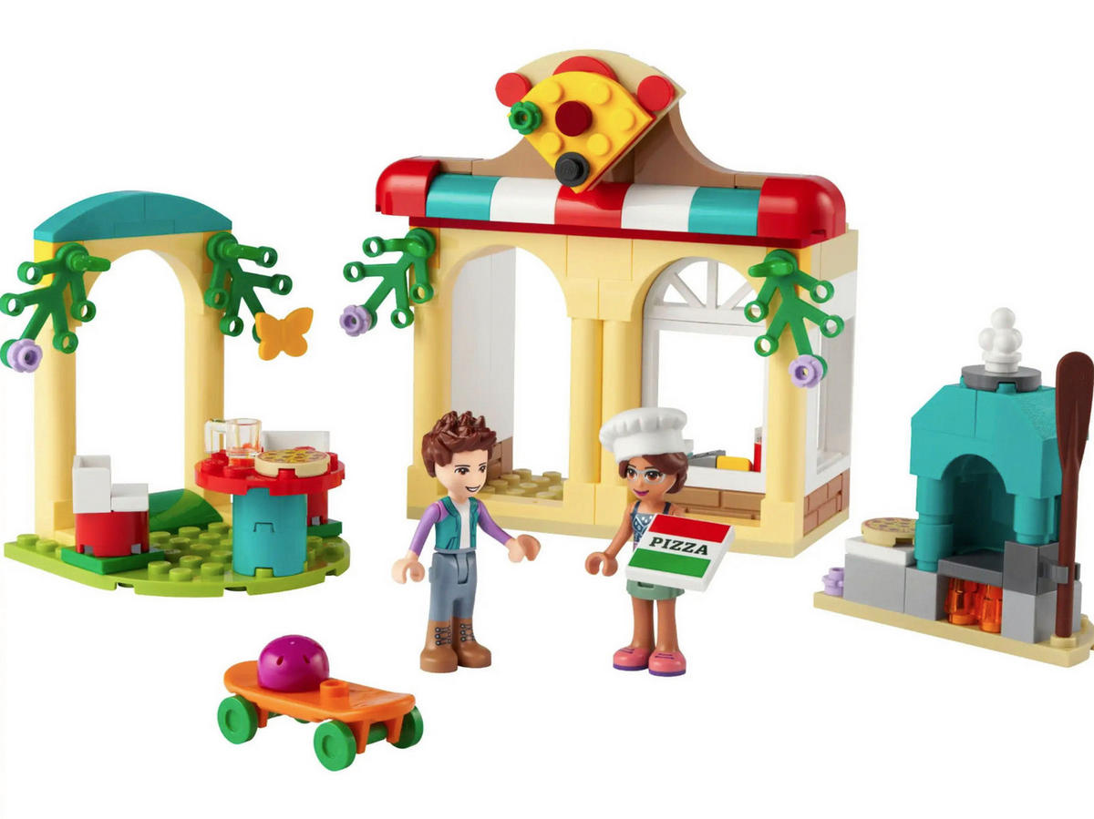 LEGO Heartlake City Pizzeria B/H/L: ca. 11x6x12 cm Heartlake-City-Pizzeria_Lego - mehrfarbig (12,00/11,00/6,00cm) - LEGO