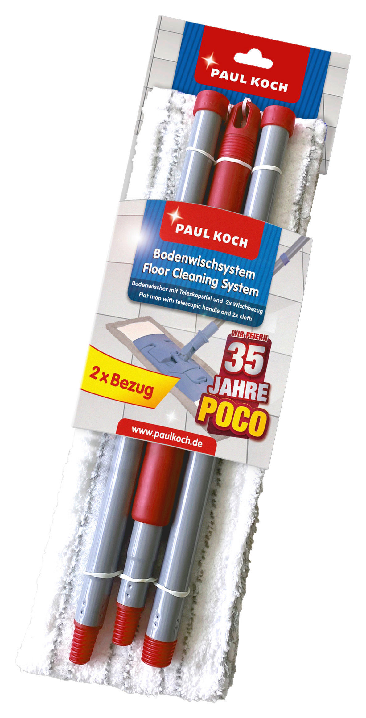 Bodenwischer rot Bodenwischer - rot