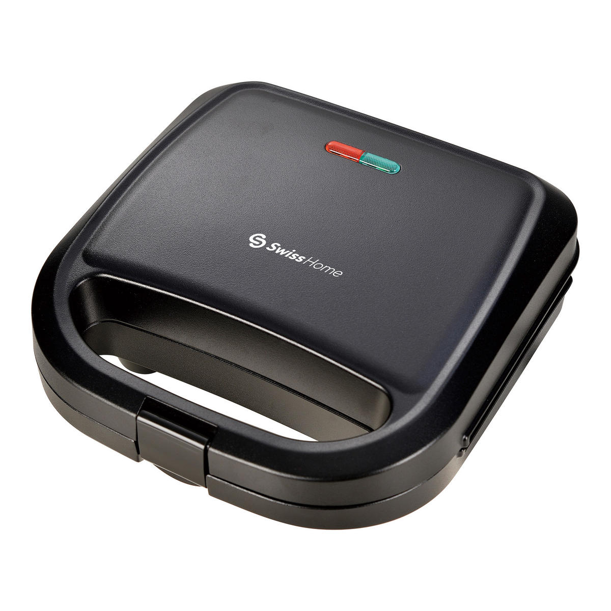 SWISS HOME Sandwichmaker schwarz Edelstahl B/H/L: ca. 11,5x24,5x24 cm PETIT - schwarz (24,00/11,50/24,50cm) - SWISS HOME
