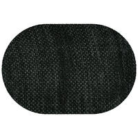 Platzset schwarz Polyester B/L: ca. 45x30 cm Platzset_Glitzer - schwarz (45,00/30,00cm)