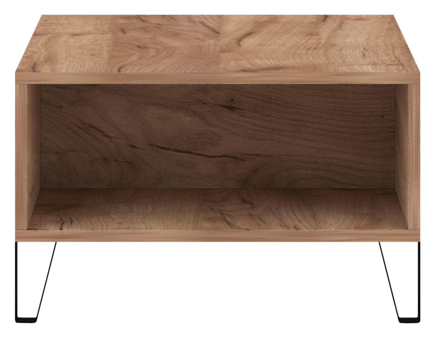 Couchtisch BILBAO Eiche Tabak Nachbildung B/H/T: ca. 60x37x60 cm BILBAO - Eiche (60,00/37,00/60,00cm) - WIPMEB