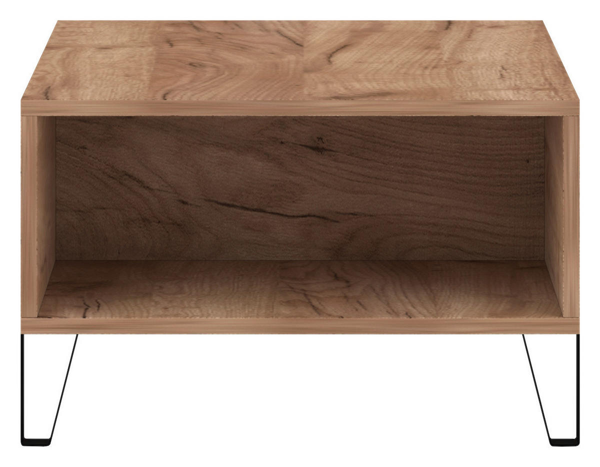 Couchtisch BILBAO Eiche Tabak Nachbildung B/H/T: ca. 60x37x60 cm BILBAO - Eiche (60,00/37,00/60,00cm) - WIPMEB