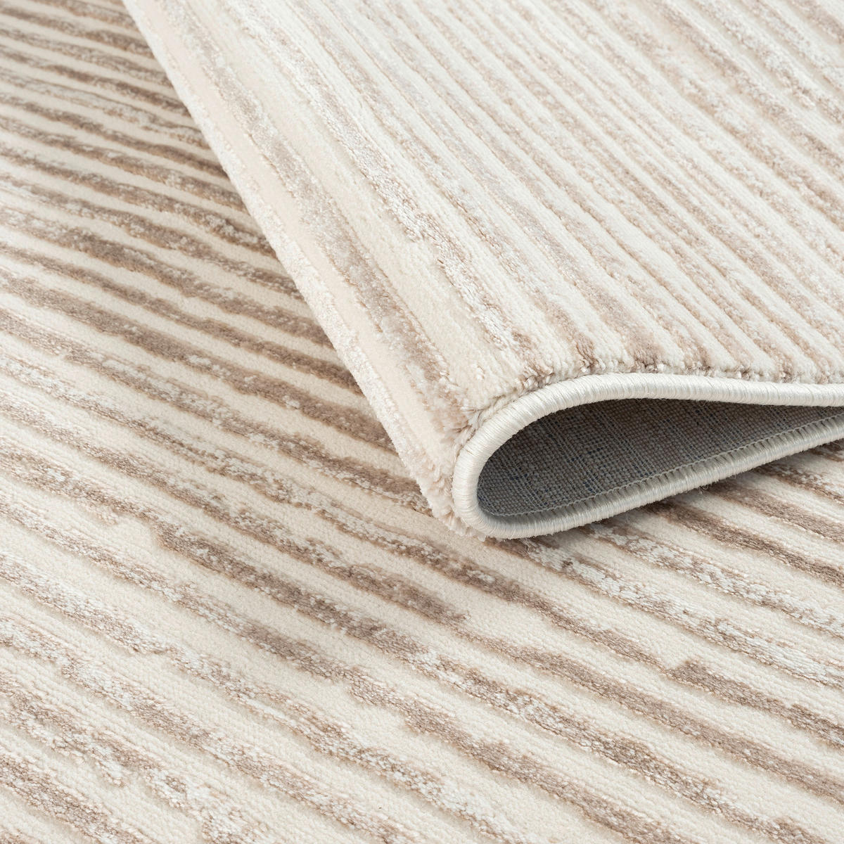 Sanat Kurzflorteppich HERA beige B/L: ca. 80x300 cm HERA - beige (80,00/300,00cm) - Sanat
