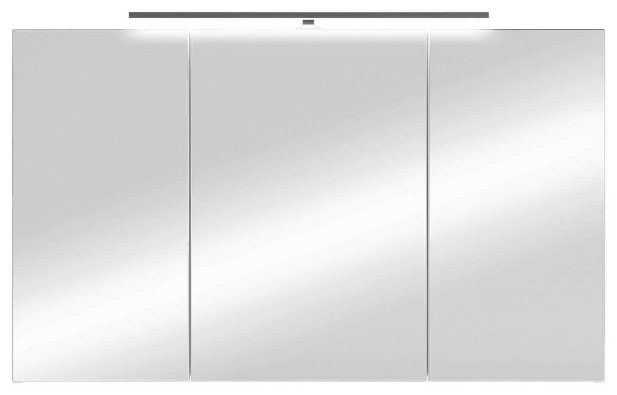 Spiegelschrank SPREE weiß B/H/T: ca. 100x60x20 cm SPREE - weiß (100,00/60,00/20,00cm) - byLIVING