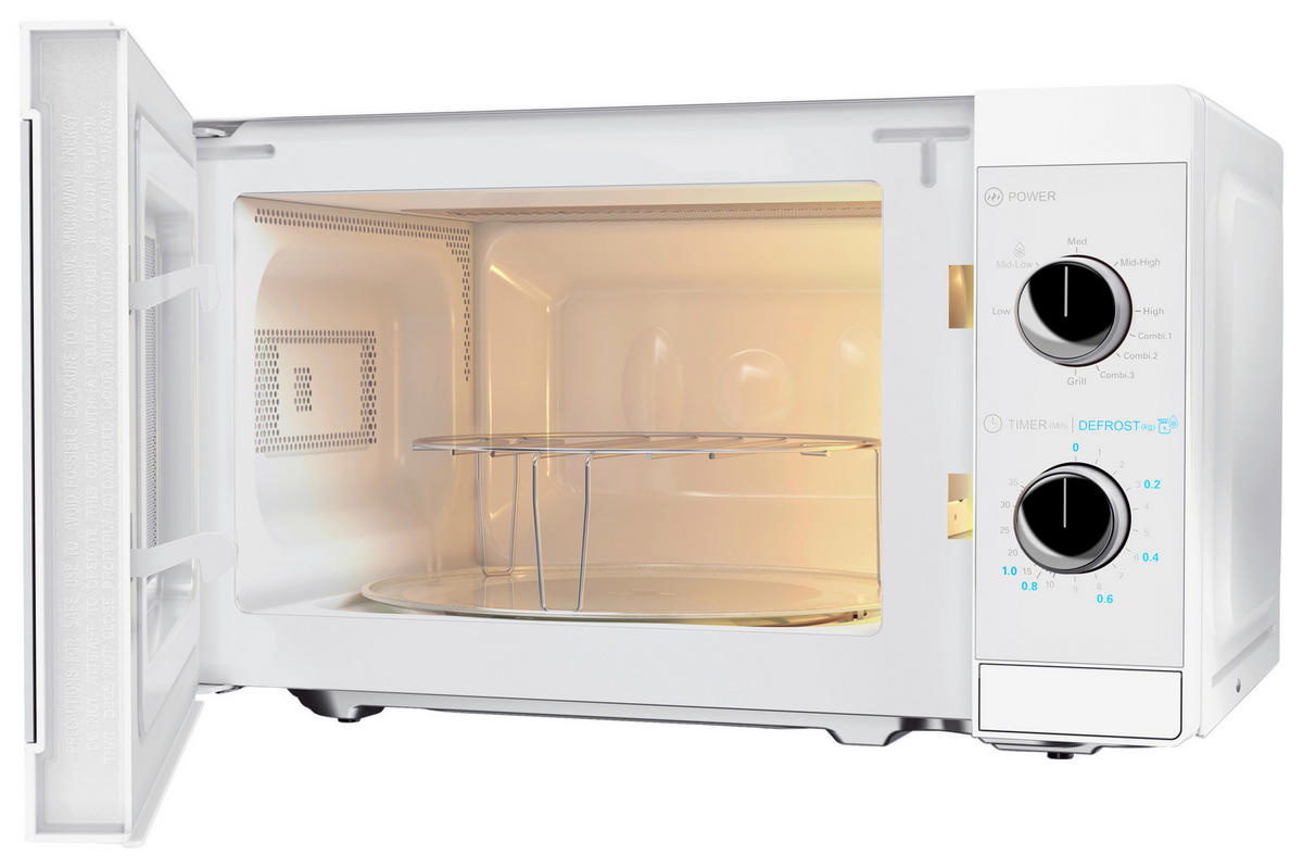 Sharp Mikrowelle mit Grill weiß Kunststoff B/H/T: ca. 44x25,8x34,4 cm Mikrowelle YC-MG01E-C Sharp - weiß (44,00/25,80/34,40cm) - Sharp