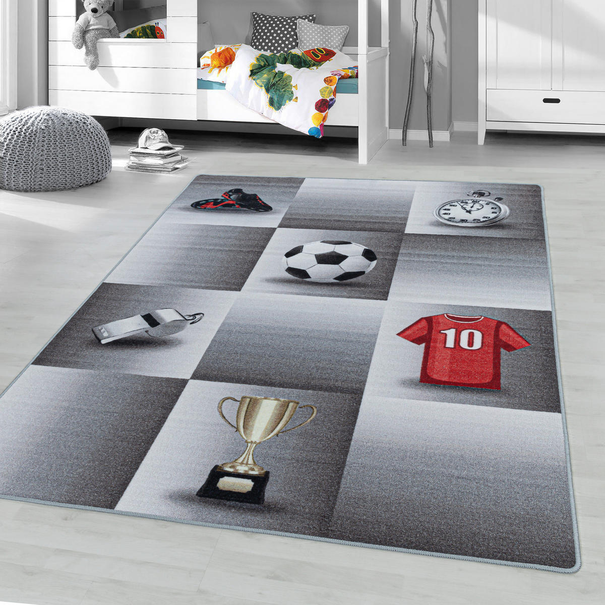 Ayyildiz Teppich PLAY grau B/L: ca. 120x170 cm PLAY - grau (120,00/170,00cm) - Ayyildiz