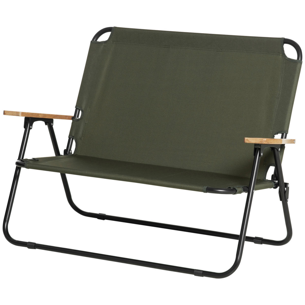 Outsunny Campingartikel B/H/L: ca. 67x114x80 cm Campingstuhl - grün (80,00/67,00/114,00cm) - Outsunny