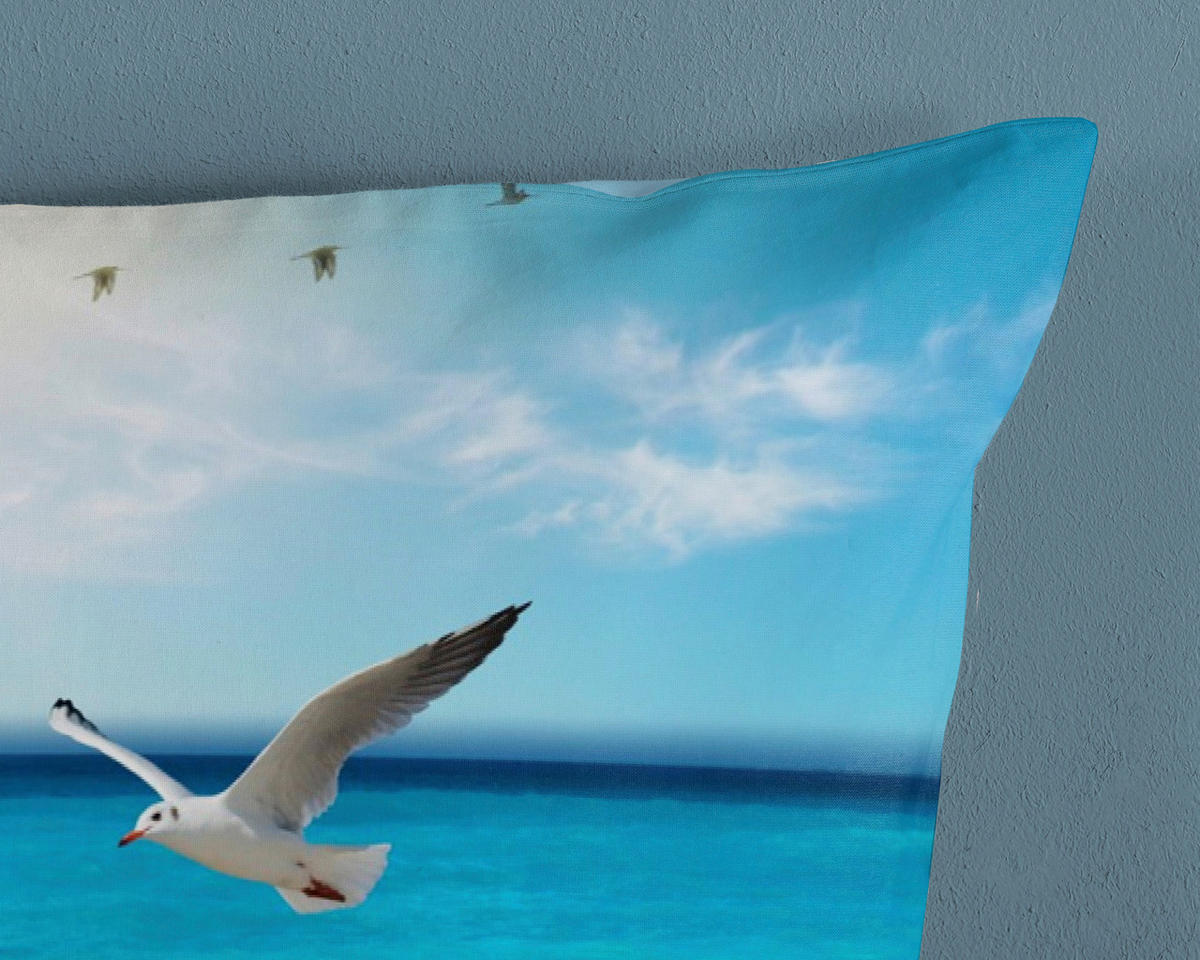 Bettwäsche Sealife Multi Baumwolle B/L: ca. 135x200 cm Sealife - Multi (135,00/200,00cm) - Good Morning