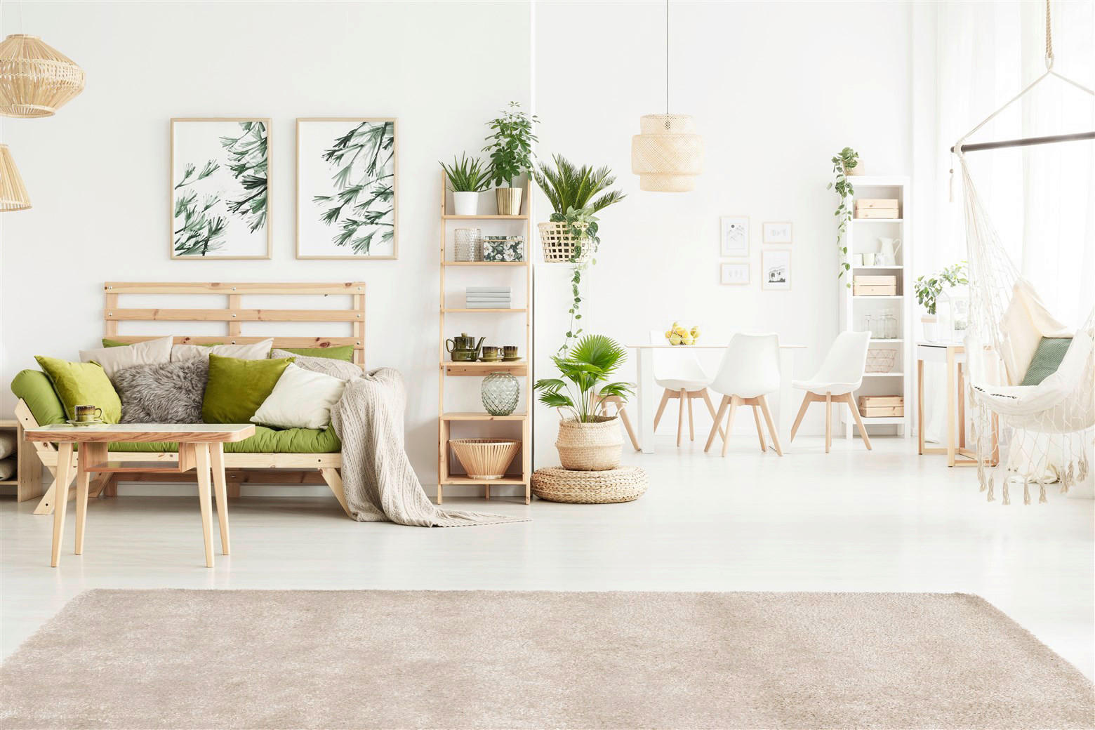 Arte Espina Hochflorteppich Soul 8120 Beige beige B/L: ca. 170x240 cm Soul 8120 Beige - beige (170,00/240,00cm) - Arte Espina