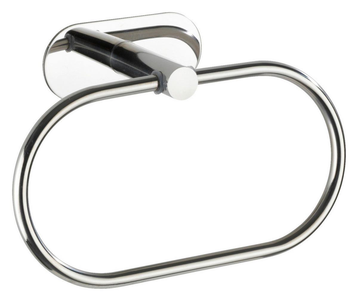 Handtuchring silber Edelstahl B/H/T: ca. 20,5x12,5x7,5 cm Handtuchring_Orea_Edelstahl_Shine - silber (20,50/12,50/7,50cm) - Turbo-Loc