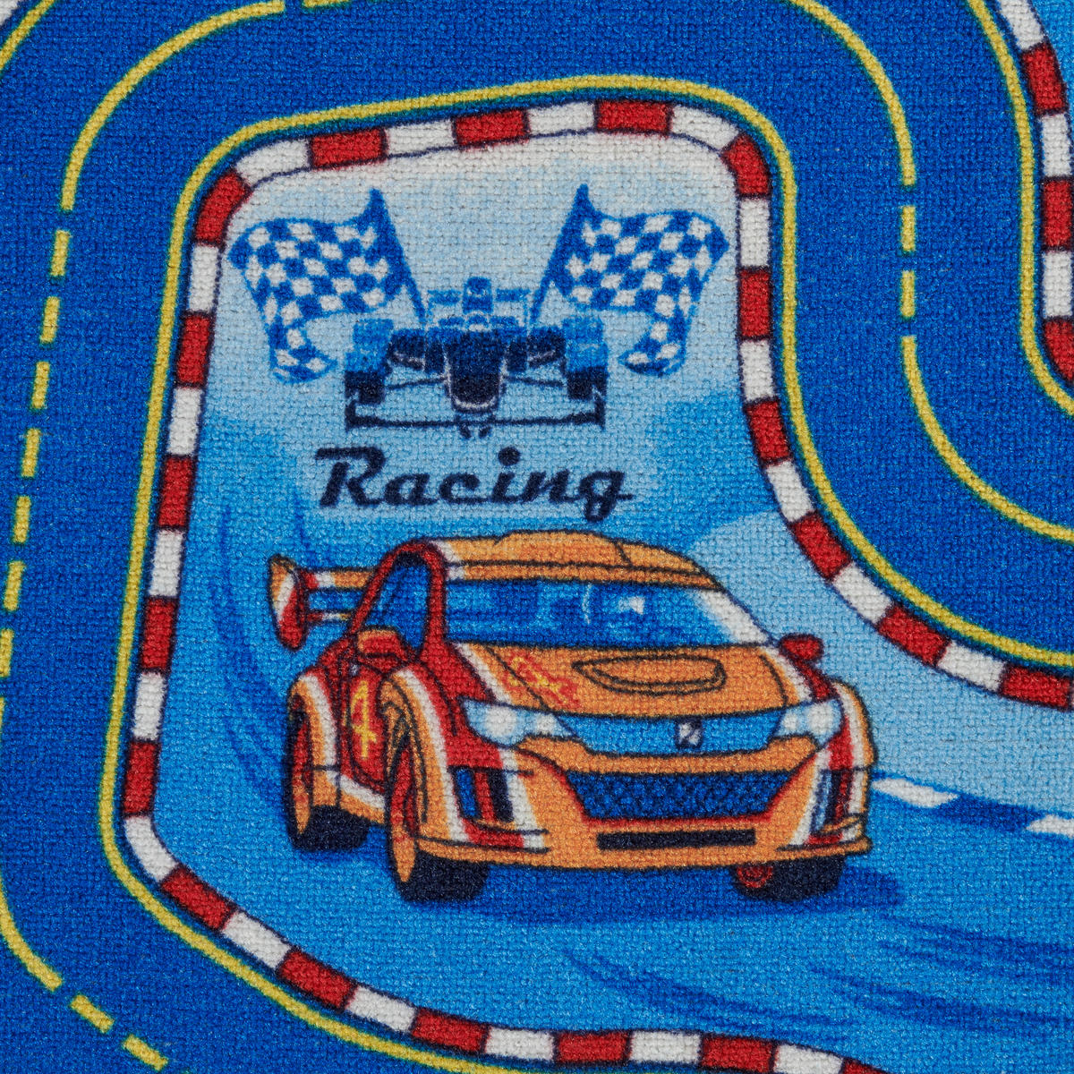 Teppichboden Racers blau B: ca. 400 cm pro m² Racers - blau (400,00cm)