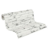 A.S.Creation Vliestapete Best of Wood`n Stone 2nd Edition Steine grau B/L: ca. 53x1005 cm Best of Wood`n Stone 2nd Edition - grau (53,00/1005,00cm) - A.S.Creation