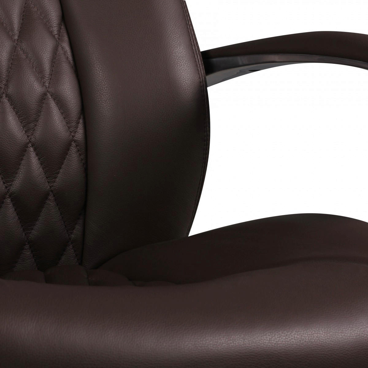 Drehstuhl braun Bürostuhl AUSTIN - braun (68,00/130,00/70,00cm) - Amstyle