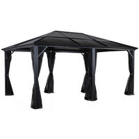 Sojag Pavillon Meridien anthrazit Aluminium B/H/L: ca. 343x270x463 cm Meridien - anthrazit (463,00/343,00/270,00cm) - Sojag