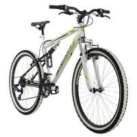 KS-Cycling Mountain-Bike Fully Scrawler 568M weiß ca. 26 Zoll Scrawler - weiß (51,00cm) - KS-Cycling