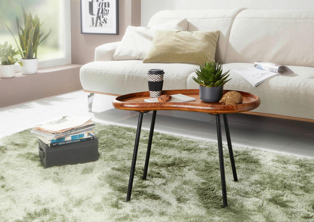 Couchtisch braun B/H/T: ca. 71x51x40 cm Couchtisch - braun (71,00/51,00/40,00cm) - Wohnling
