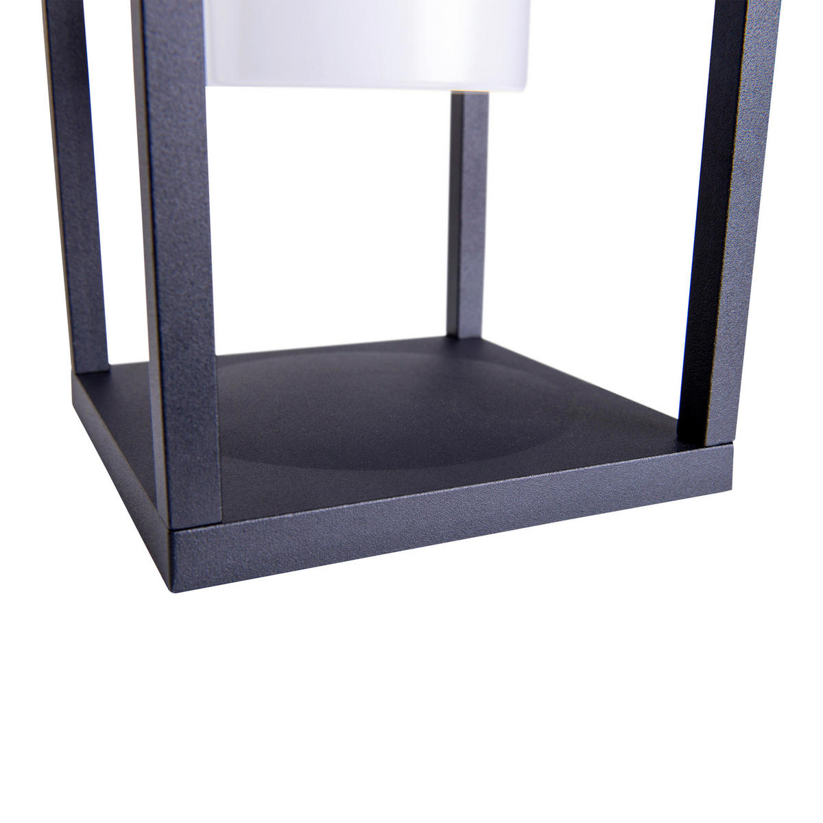 LED-Sockelleuchte 3180922 schwarz Aluminium Kunststoff B/H/L: ca. 14,5x28x14,5 cm LED Camping-/Sockelleuchte h: 28cm - schwarz (14,50/14,50/28,00cm) - Näve Leuchten