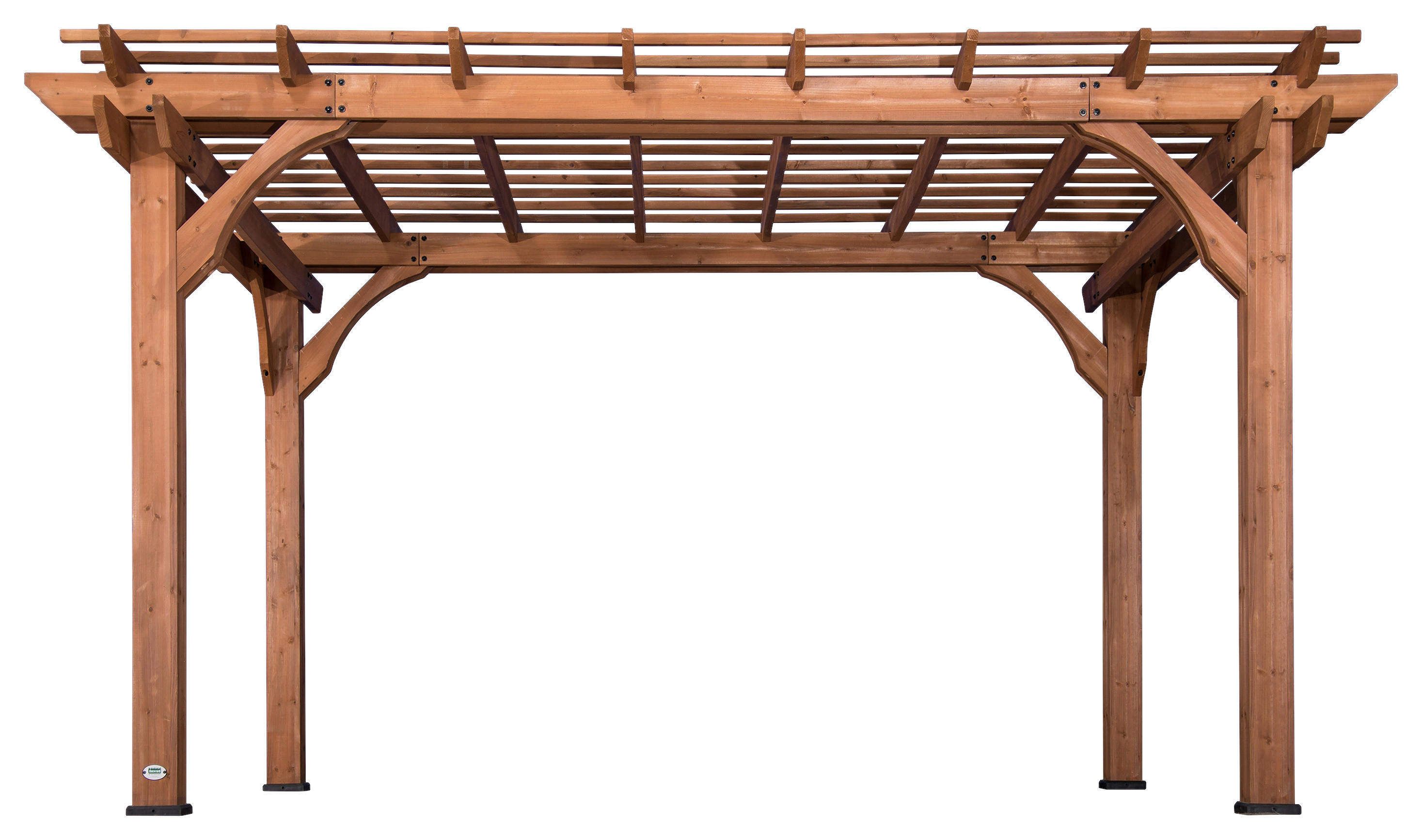 Backyard Discovery Backyard Discovery Pergola braun Holz B/H/L: ca. 427x242x305 cm Backyard_Discovery_Pergola - braun (305,00/427,00/242,00cm) - Backyard Discovery