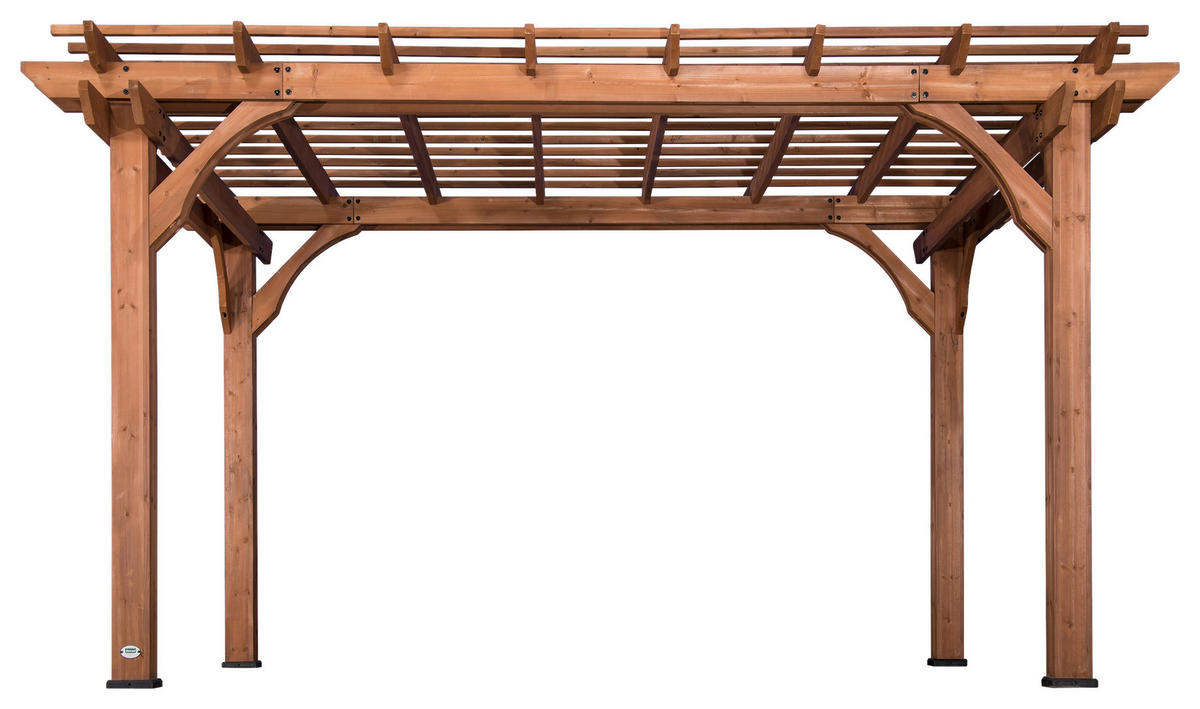Backyard Discovery Backyard Discovery Pergola braun Holz B/H/L: ca. 427x242x305 cm Backyard_Discovery_Pergola - braun (305,00/427,00/242,00cm) - Backyard Discovery