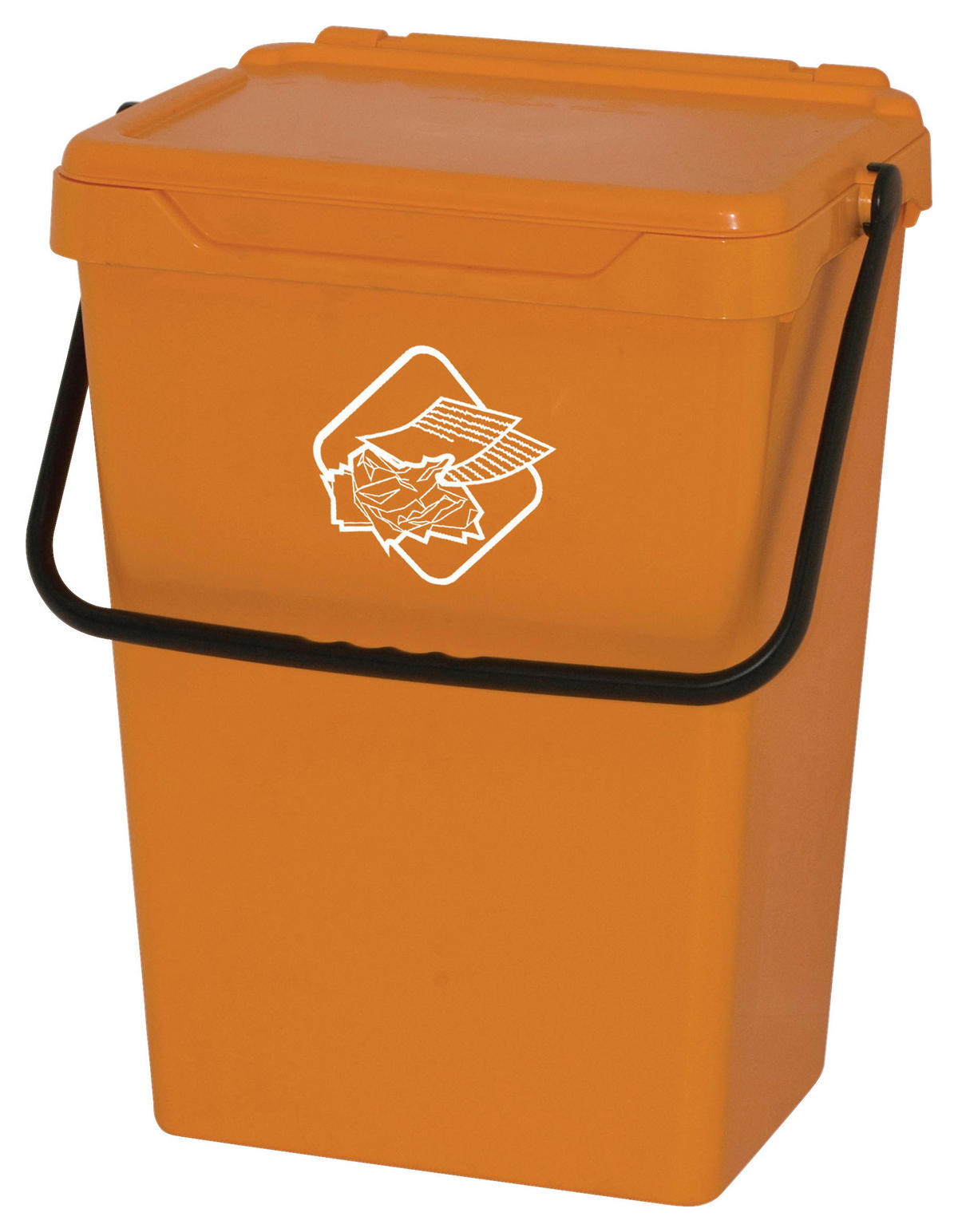 Eco-Logico Eimer gelb Polypropylen B/H/L: ca. 30,5x51x40 cm Eimer 30l - gelb (40,00/30,50/51,00cm) - Eco-Logico