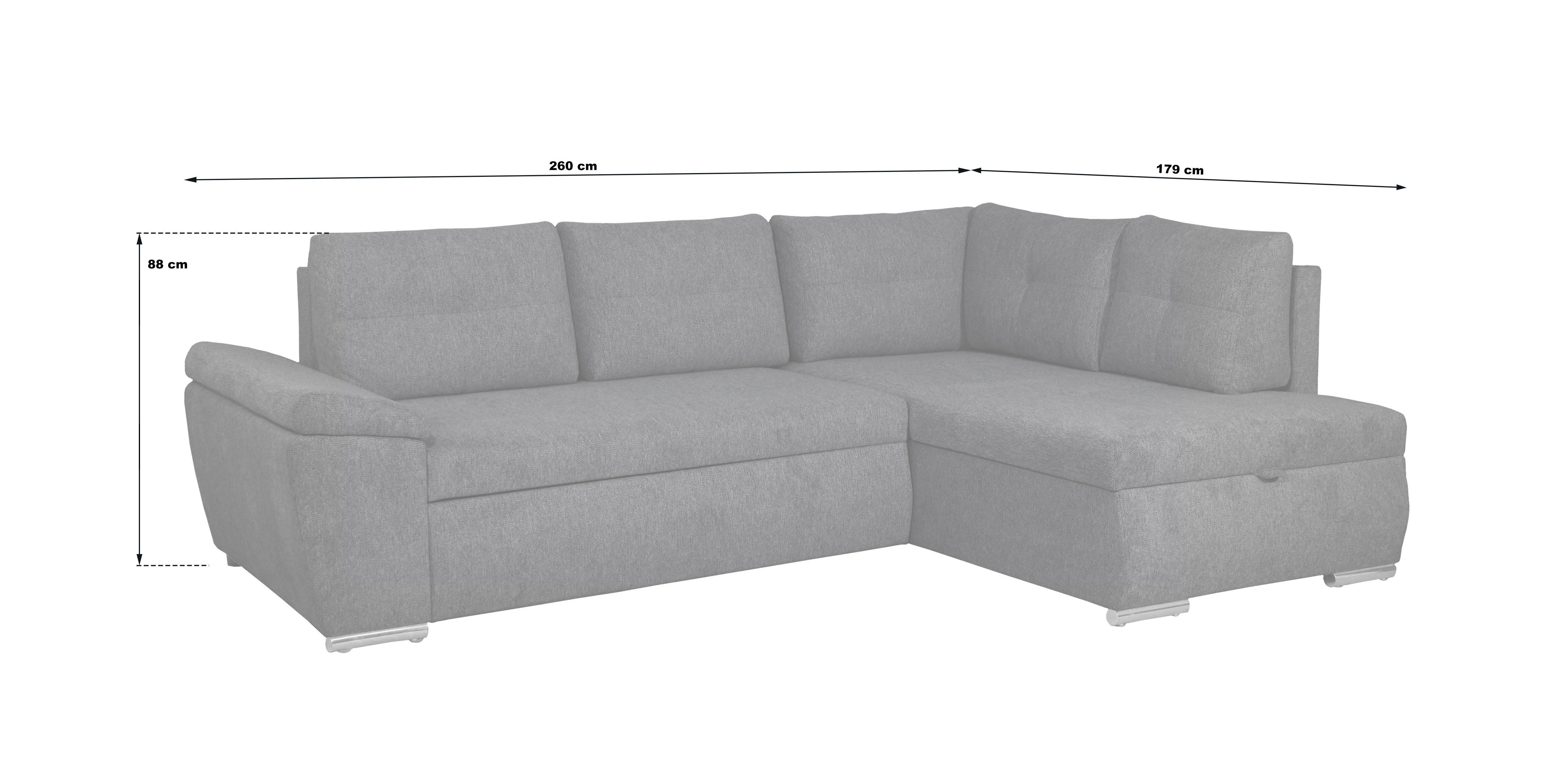 Ecksofa Carlos II B/T: ca. 260x179 cm Carlos II - (260,00/179,00cm)