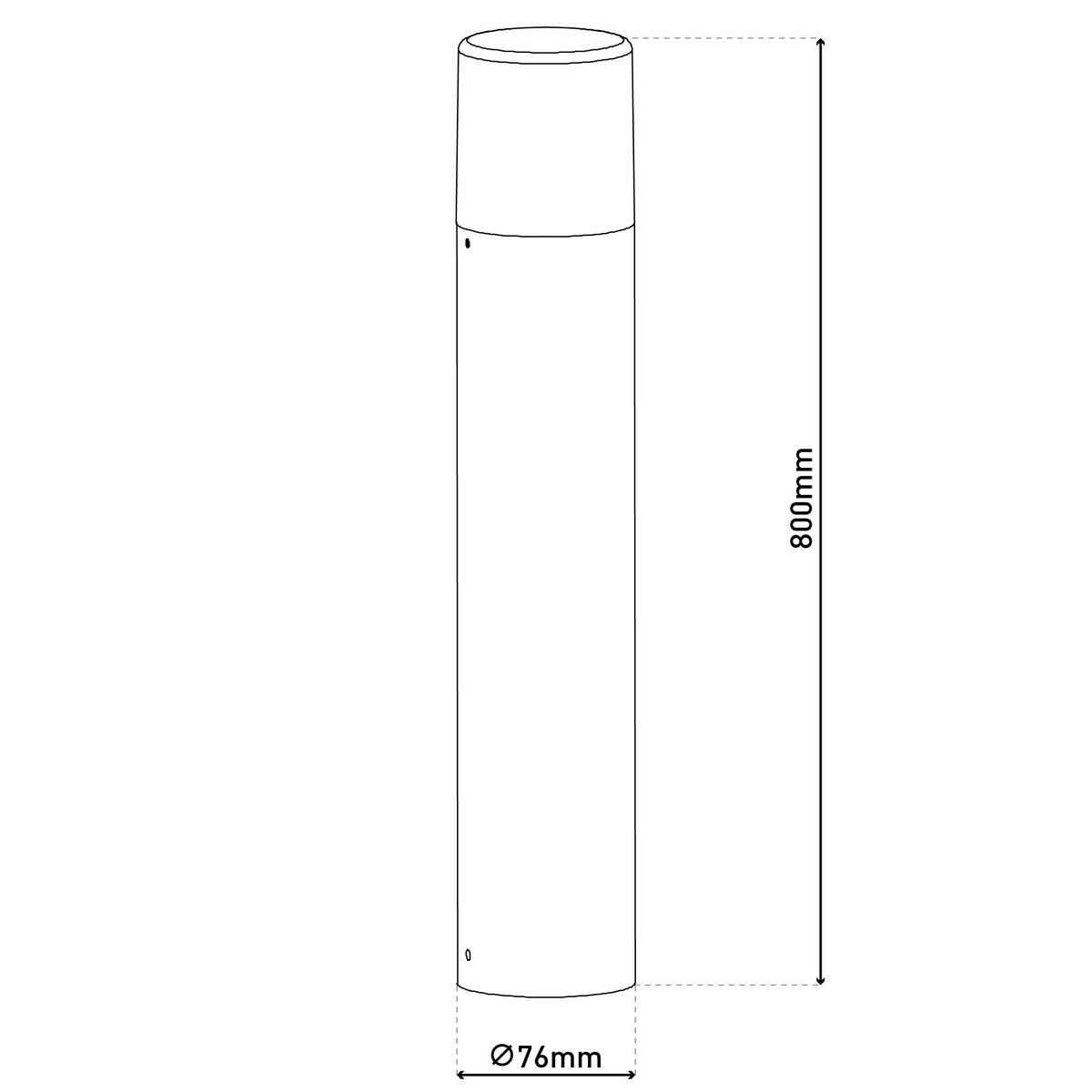 Außensockelleuchte Außensockelleuchte Torcia mit E27 - Näve Leuchten