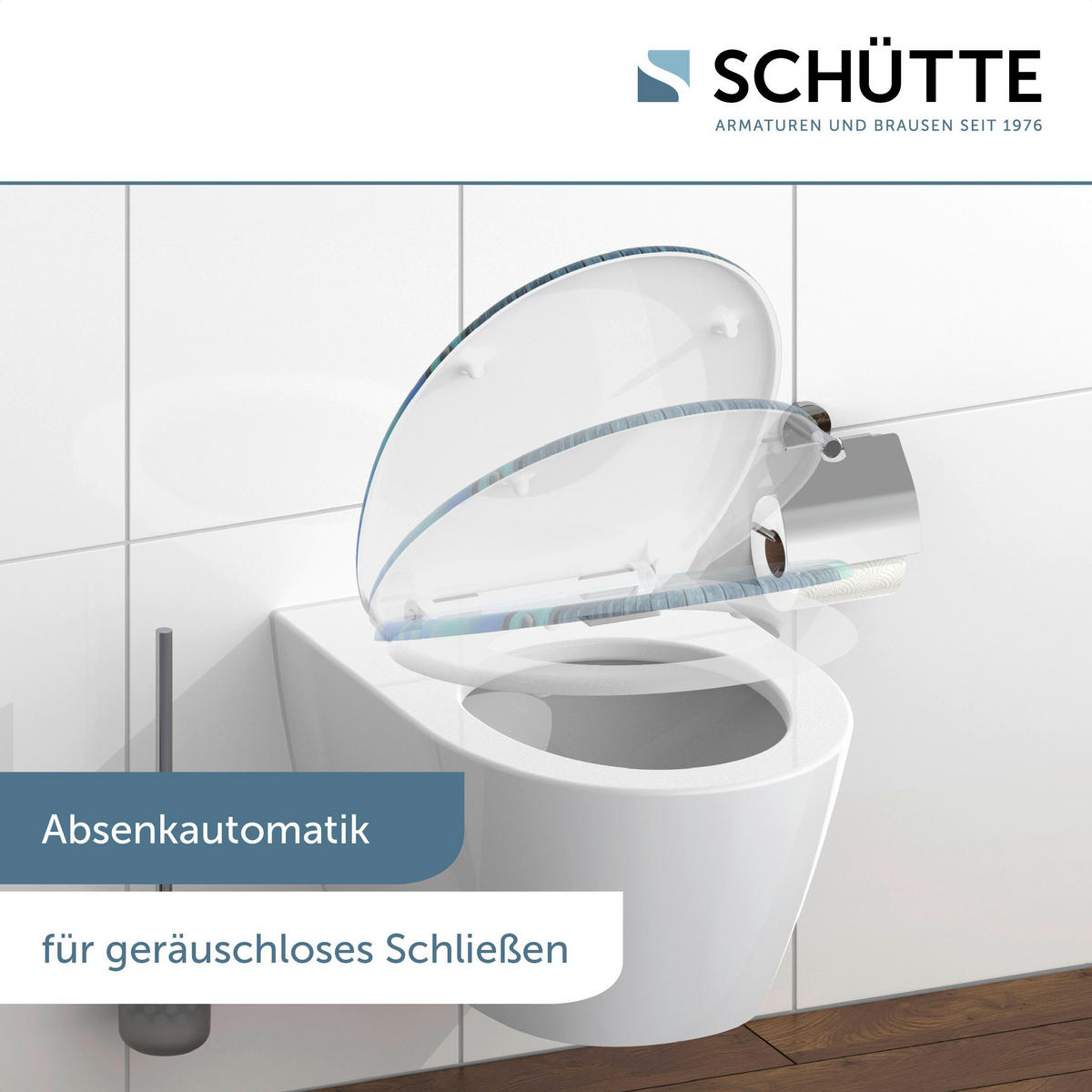 WC-Sitz LIGHTHOUSE Duroplast B/H/T: ca. 37,3x5,5x44,8 cm LIGHTHOUSE - (37,30/5,50/44,80cm) - SCHÜTTE