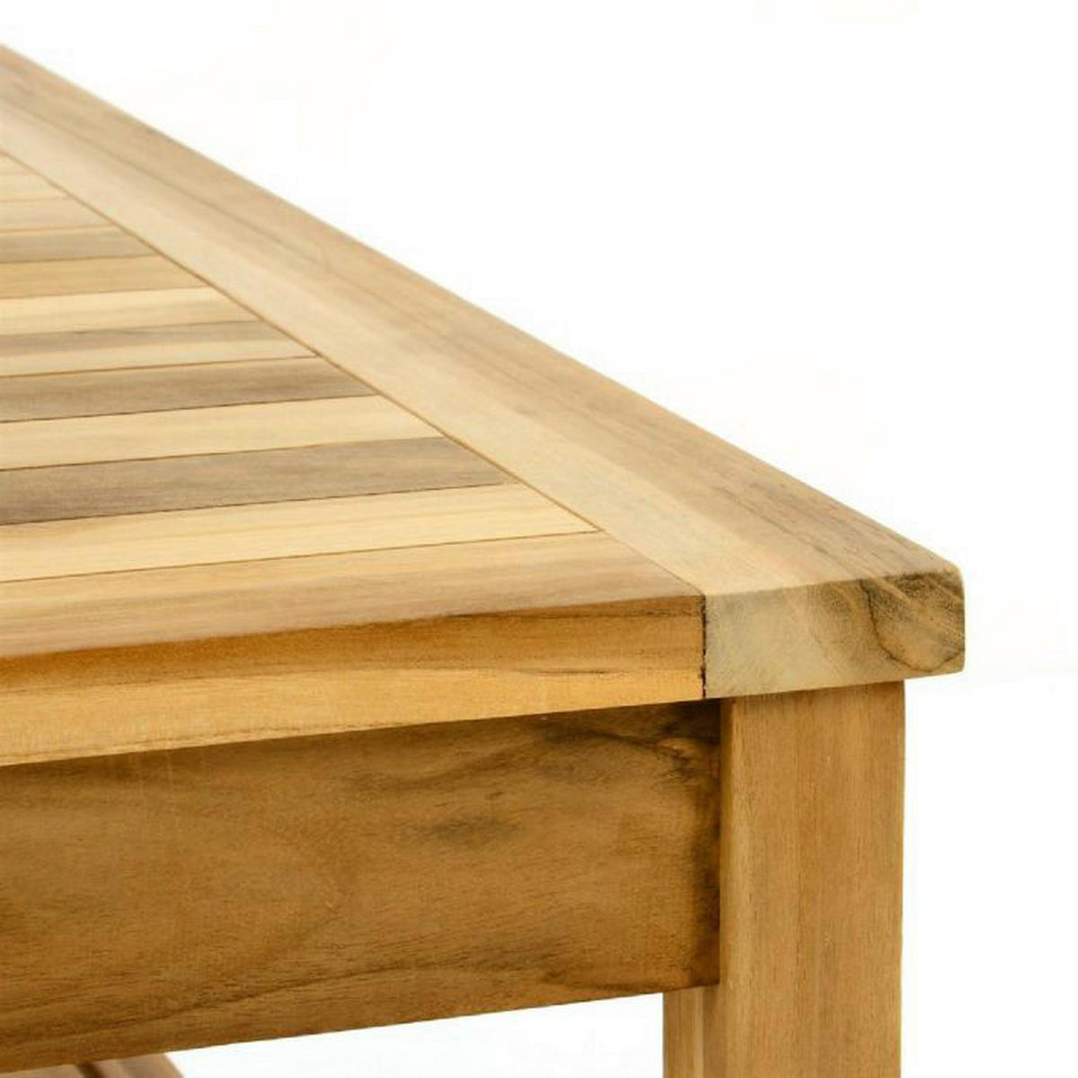 VCM Gartensitzgruppe braun Teakholz B/H/T: ca. 69x75x135 cm Gartensitzgruppe - braun (69,00/75,00/135,00cm) - VCM