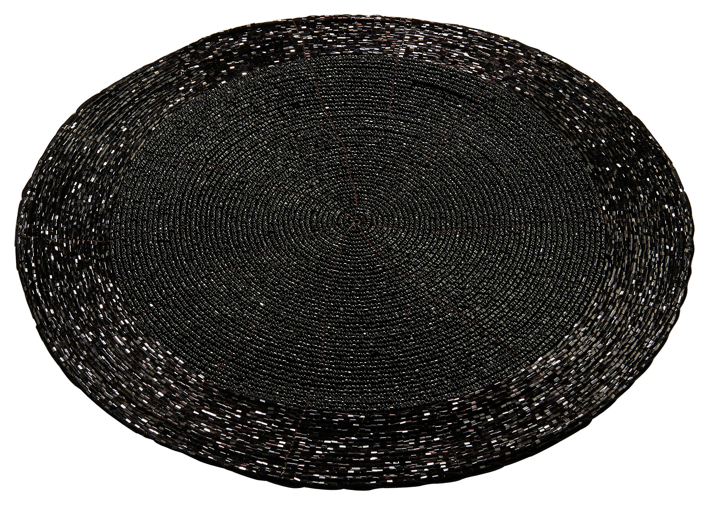 Platzmatte schwarz Kunststoff B/L: ca. 30x30 cm Platzmatte - schwarz (30,00/30,00cm)