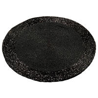 Platzmatte schwarz Kunststoff B/L: ca. 30x30 cm Platzmatte - schwarz (30,00/30,00cm)