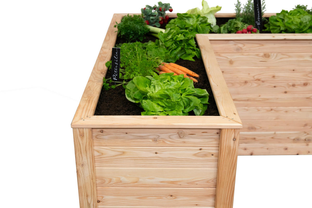 Westmann Hochbeet Klassik L natur Holz B/H/L: ca. 170x84x1705 cm Klassik L - natur (1705,00/170,00/84,00cm) - Westmann
