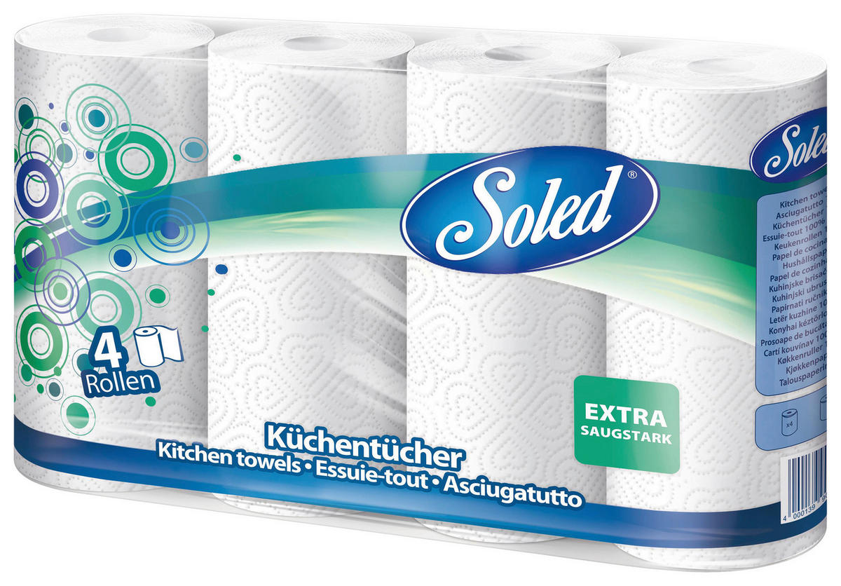 Soled Küchenrolle Küchenrollen_3lagig_Soled - Soled
