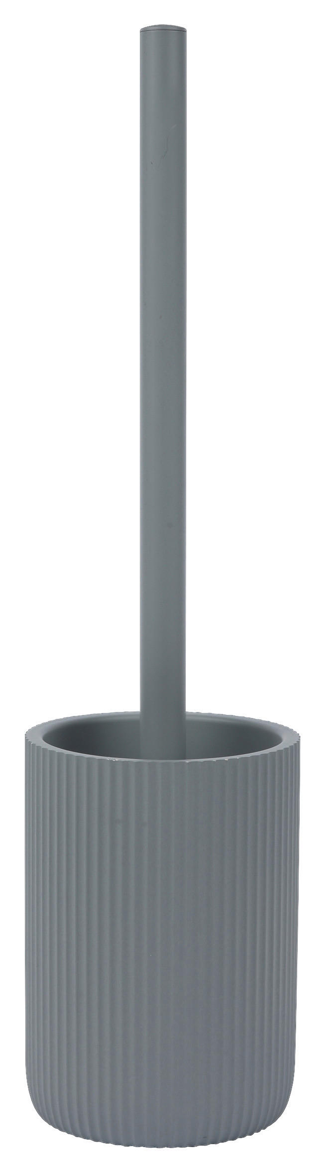 WC-Garnitur grau Polyresin WC-Garnitur_Samos grau - grau (9,50/37,50cm)