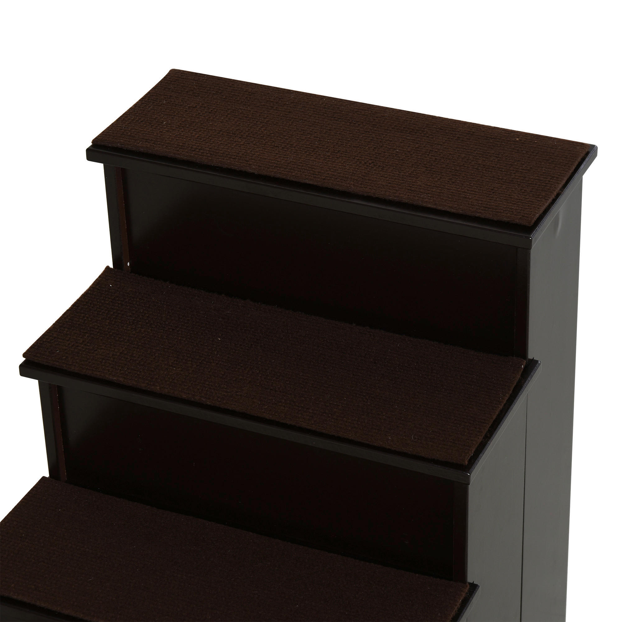 PawHut Haustiertreppe dunkelbraun MDF B/...