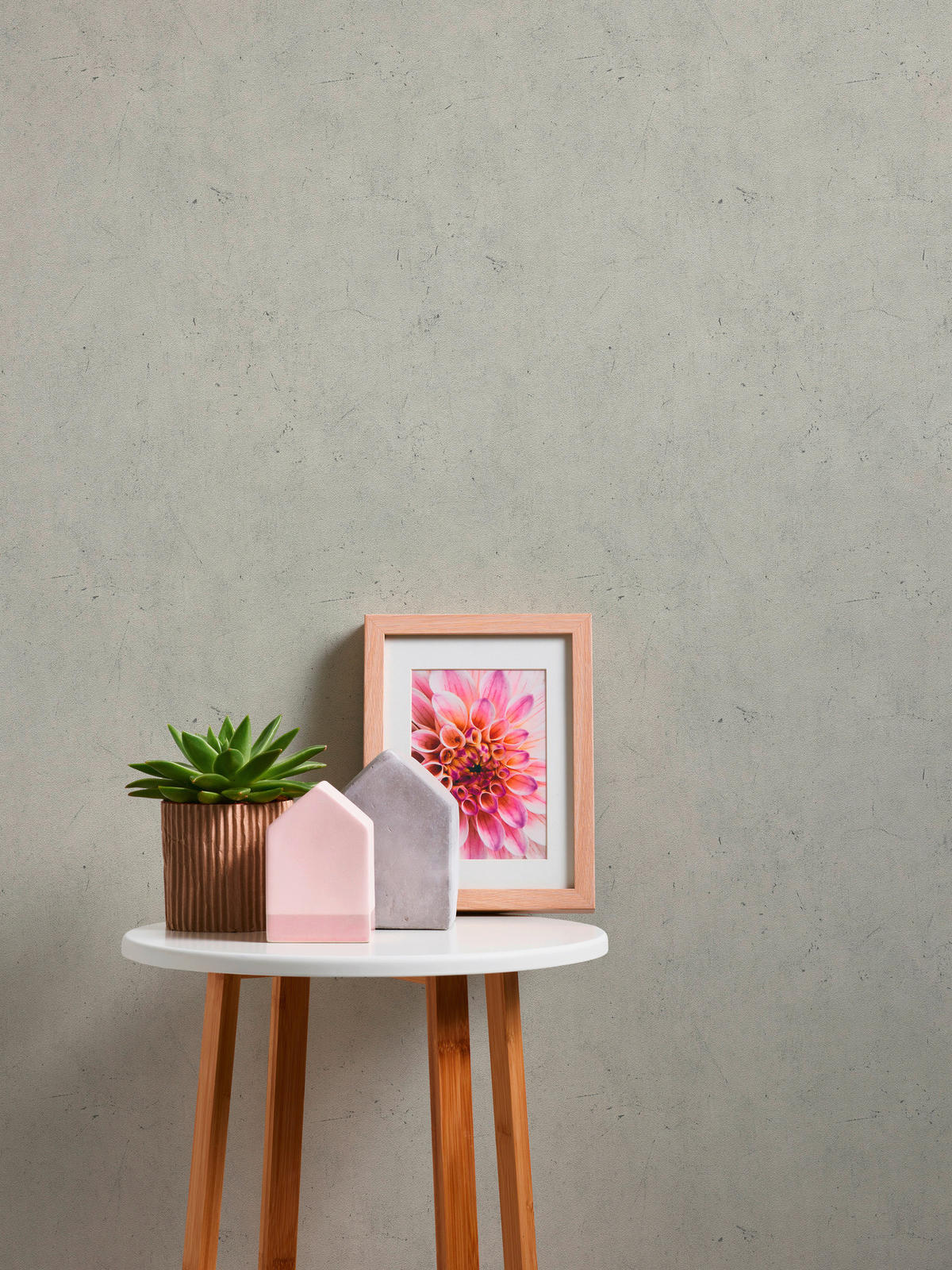 A.S.Creation Vliestapete Beton Concrete & More Uni beige B/L: ca. 53x1005 cm Beton Concrete & More - beige (53,00/1005,00cm) - A.S.Creation