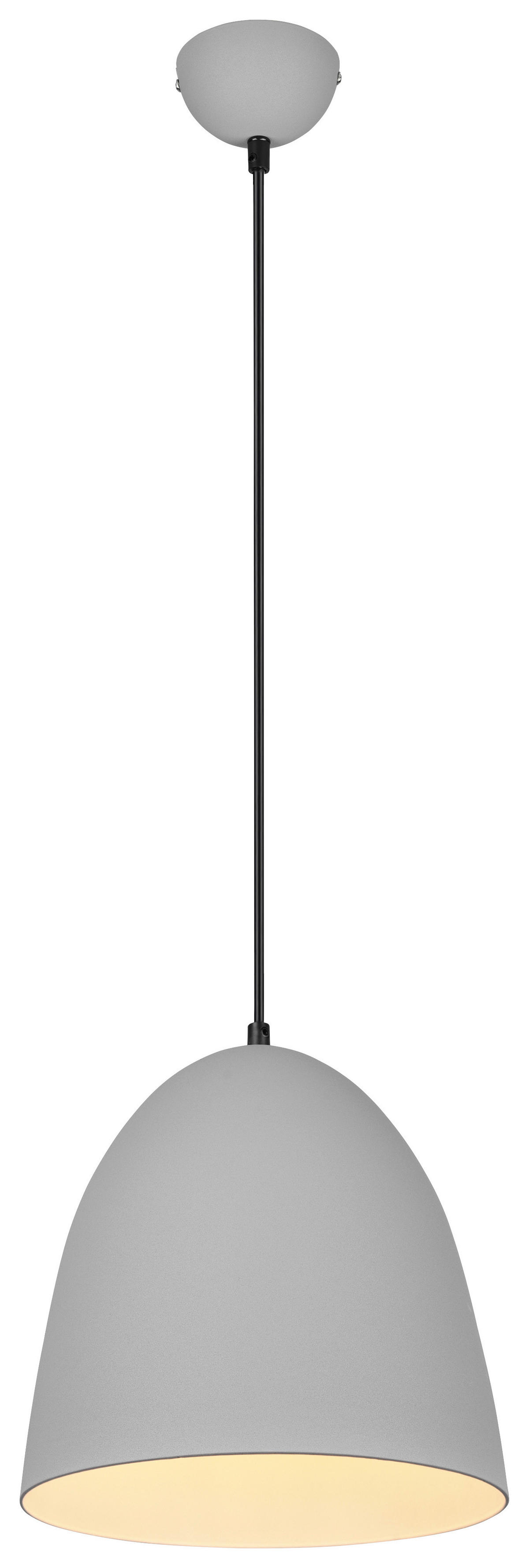 Reality Pendelleuchte TILDA R30661011 grau Metall H/D: ca. 150x25 cm E27 1 Brennstellen Tilda - grau (25,00/150,00cm) - Reality