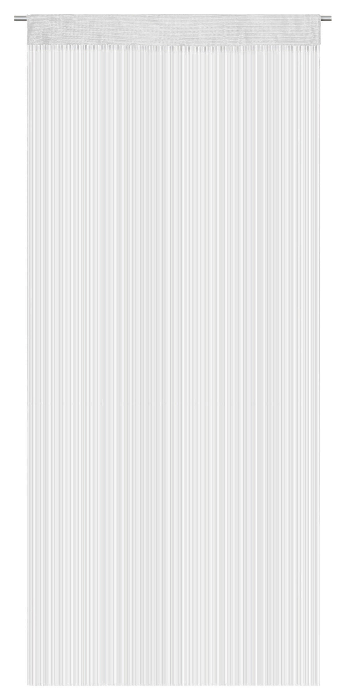 Fadenvorhang String weiß B/L: ca. 90x245 cm String - weiß (90,00/245,00cm) - POCOline