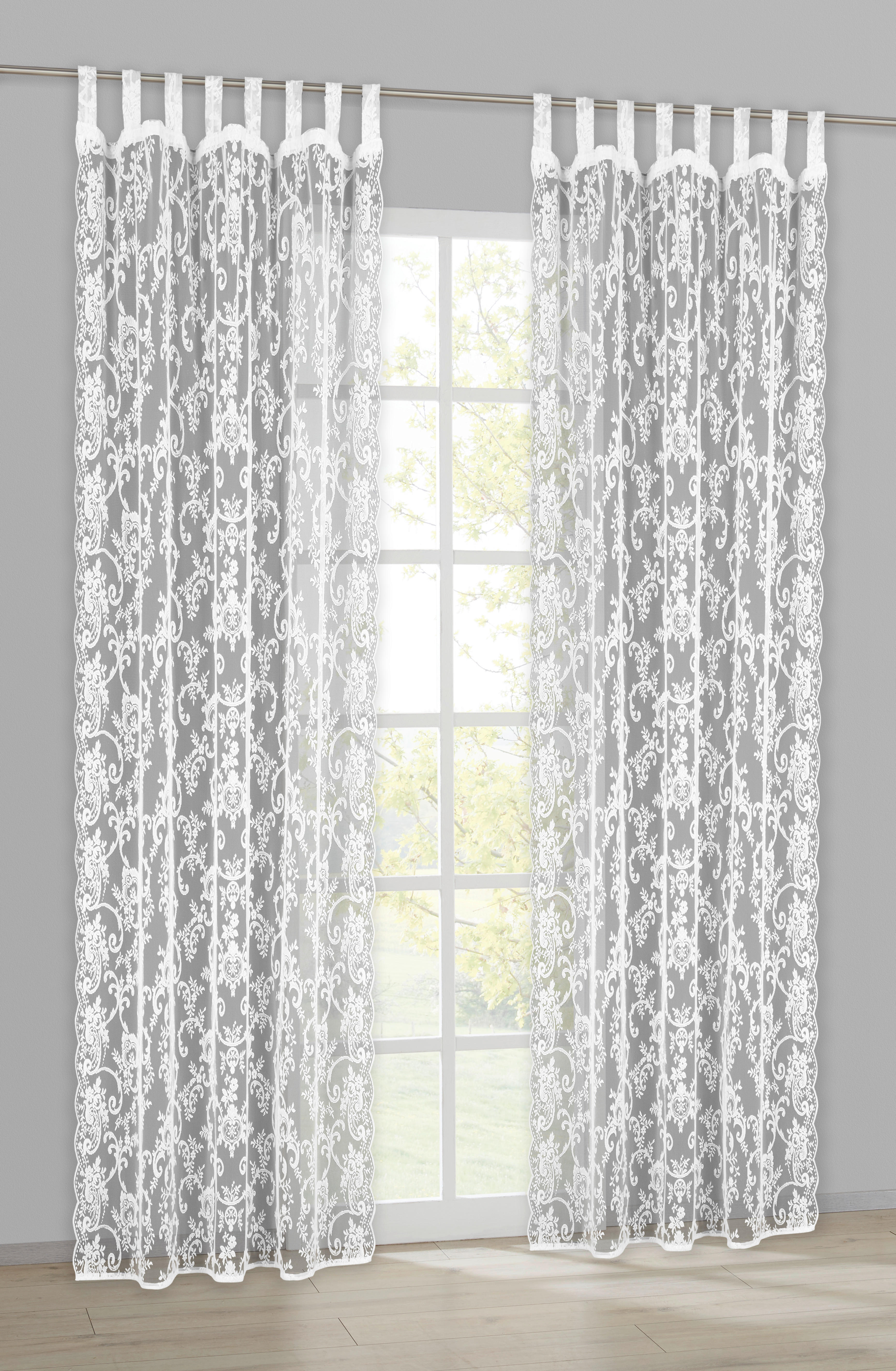 creative lifestyle Kombivorhang Angi weiß B/L: ca. 140x245 cm Angi - weiß (140,00/245,00cm) - creative lifestyle