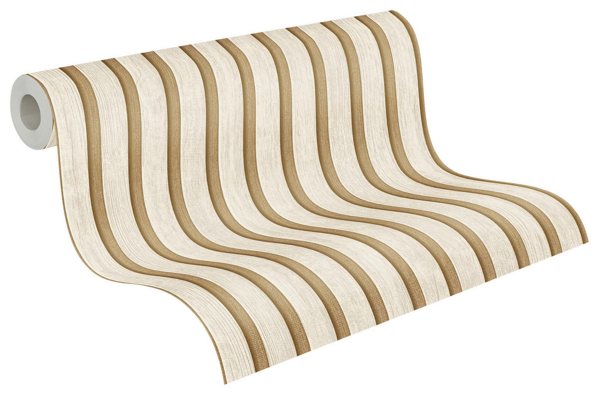 A.S.Création Vliestapete braun beige B/H/D: ca. 53x1005x8,4 cm Vliestapete - beige/braun (8,40/1005,00cm) - A.S.Creation