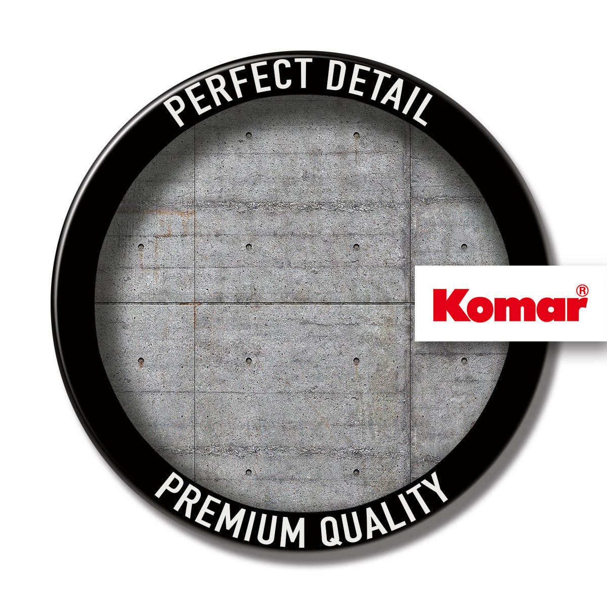 Komar Fototapete Concrete Blocks B/L: ca. 300x250 cm Concrete Blocks - (300,00/250,00cm) - Komar