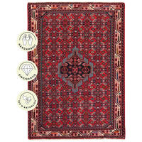 PersaTepp Teppich Assadabad rot B/L: ca. 105x151 cm Assadabad - rot (105,00/151,00cm) - PersaTepp