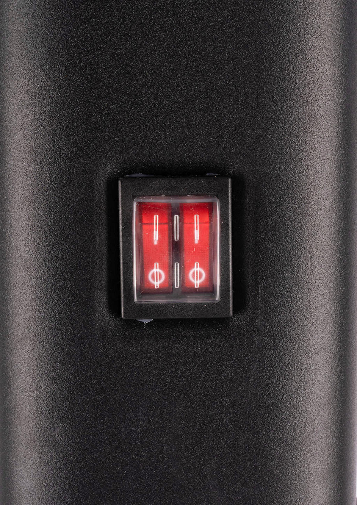 BHP Terassenheizstrahler Litauen B992325 silber schwarz Aluminium Stahl H/D: ca. 180x40 cm ca. 1500 W Terrassenheizer Litauen B992325 - schwarz/silber (40,00/180,00cm) - BHP